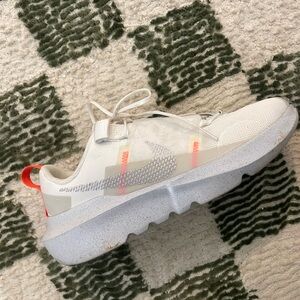 Nike White and Orange Sneakers